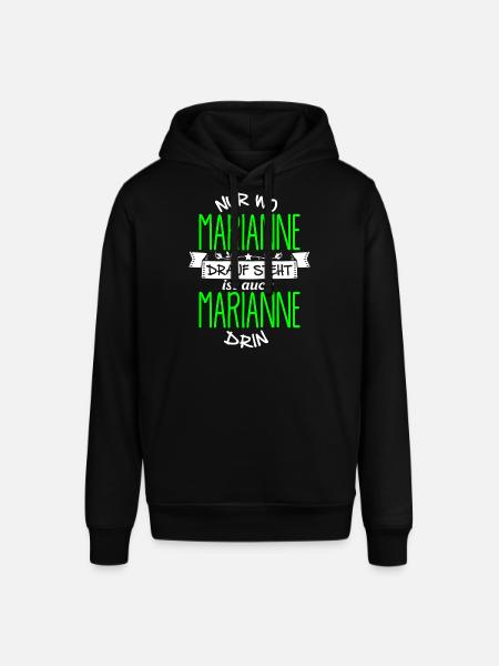 MARIANNE die Echte - Stanley/Stella Unisex Hoodie SOUNDER - Schwarz
