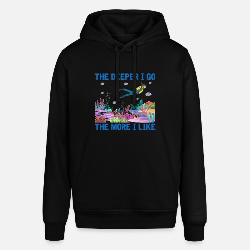 Plongée Aventure Plongeurs Mer Océan - Sweat à capuche SOUNDER Stanley/Stella Unisexe - noir