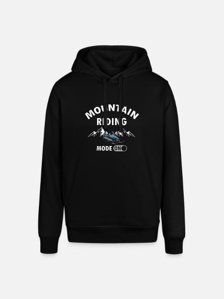 Snowmobiler and Skidoo Design - Stanley/Stella SOUNDER Unisex Hoodie - black