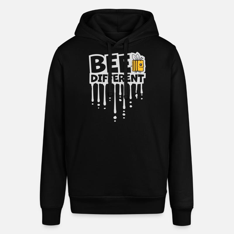 bee citation différente - Sweat à capuche SOUNDER Stanley/Stella Unisexe - noir
