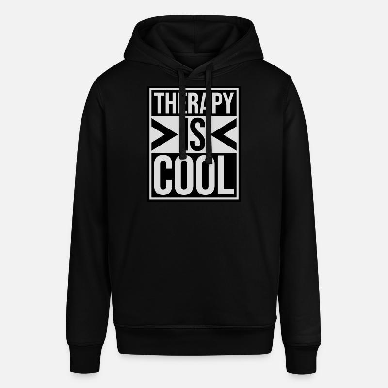 la thérapie est cool Citation - Sweat à capuche SOUNDER Stanley/Stella Unisexe - noir