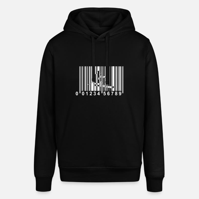 QR Code - Ski - (2) - Sweat à capuche SOUNDER Stanley/Stella Unisexe - noir
