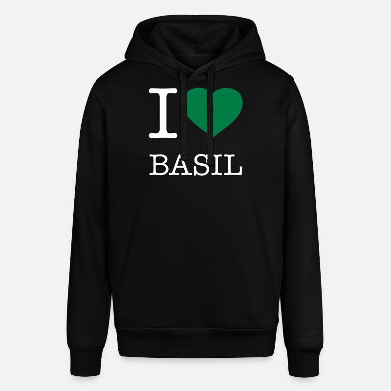 J’AIME LE BASILIC Basilikum - Sweat à capuche SOUNDER Stanley/Stella Unisexe - noir