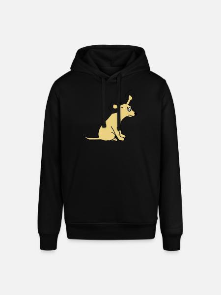 dog - Stanley/Stella SOUNDER Unisex Hoodie - black