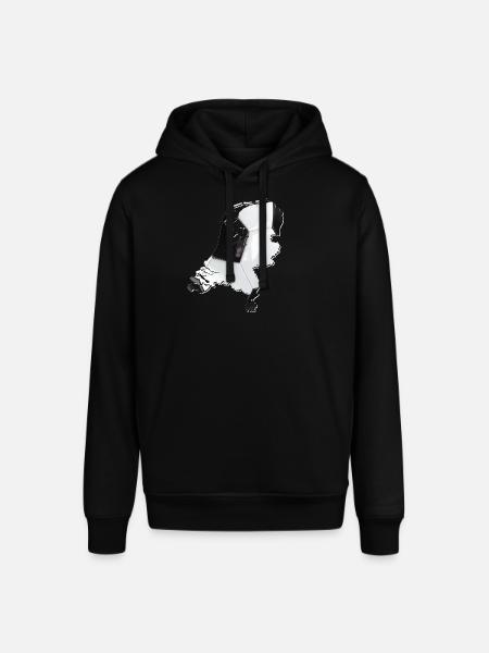 Netherlands | real football | Map - Stanley/Stella SOUNDER Unisex Hoodie - black