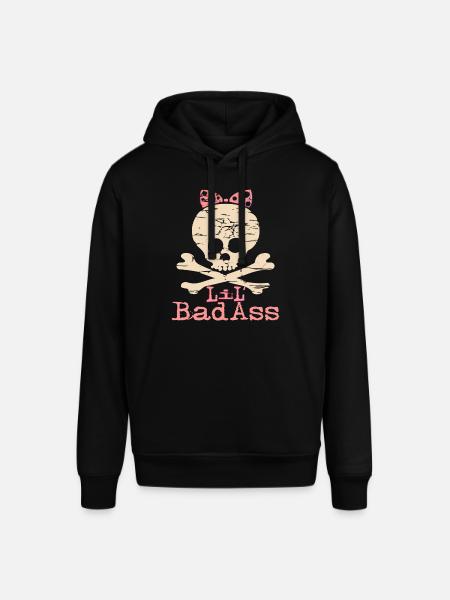 Little badass - Stanley/Stella SOUNDER Unisex Hoodie - black