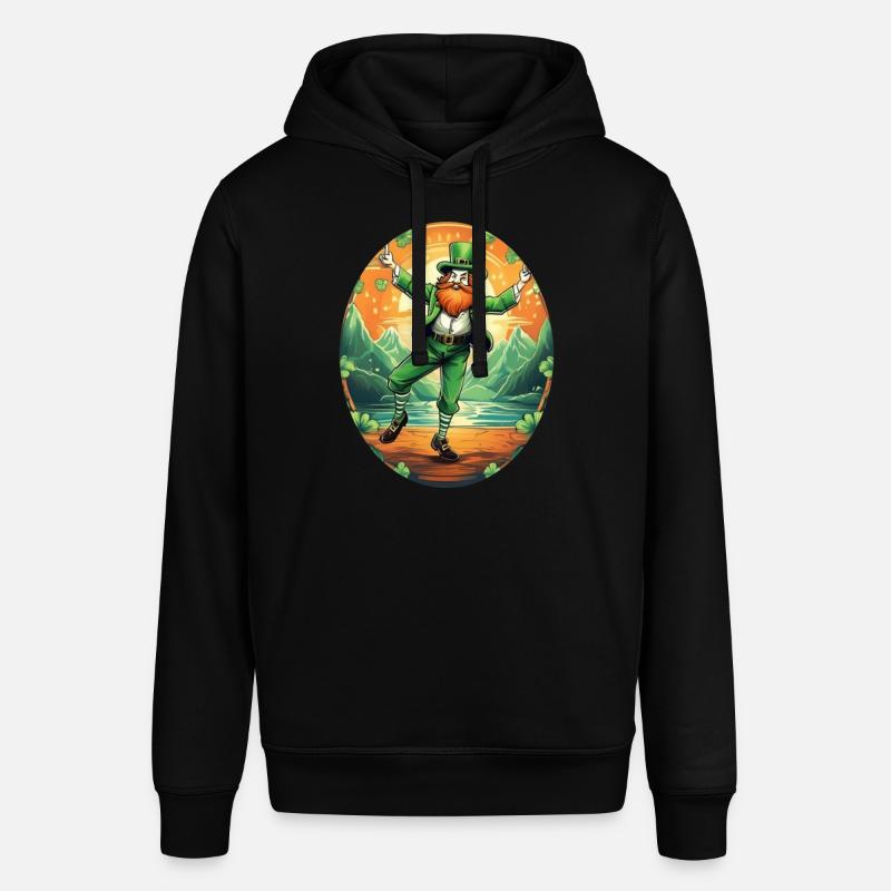Danse trèfle de la Saint-Patrick - Sweat à capuche SOUNDER Stanley/Stella Unisexe - noir