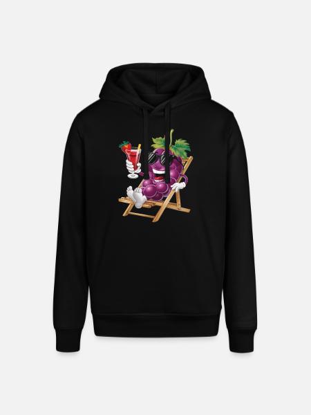 Grapes - Stanley/Stella Unisex Hoodie SOUNDER - Schwarz