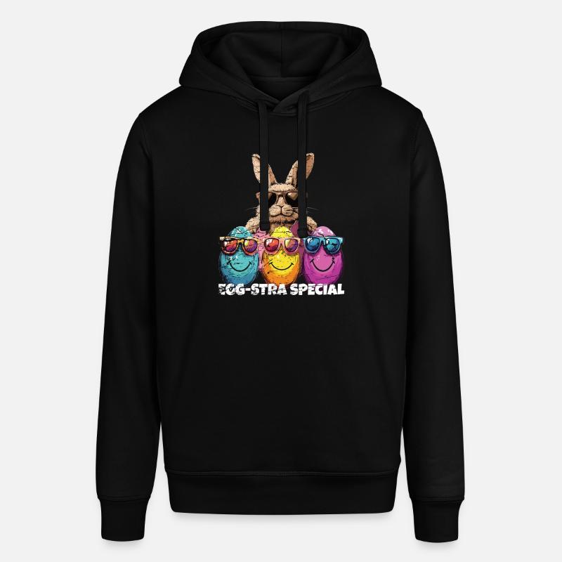 Egg-stra Special Easter Eggs - Stanley/Stella SOUNDER Unisex Hoodie - black