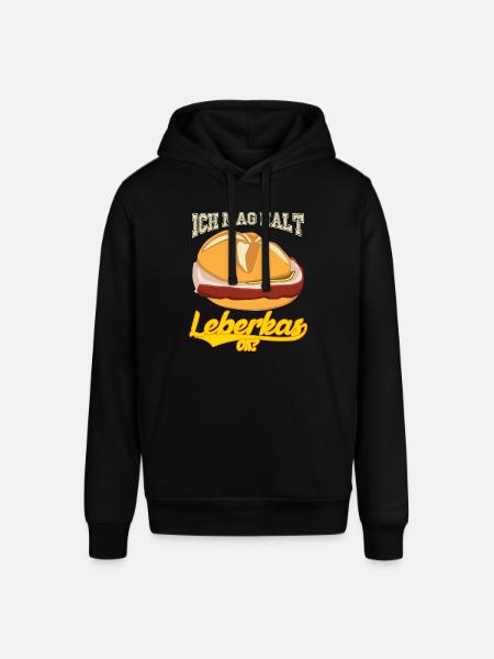 Leberkäse Ich mag Leberkas - Stanley/Stella Unisex Hoodie SOUNDER - Schwarz