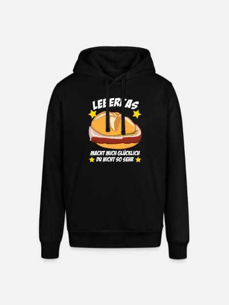 Leberkäse Leberkas - Stanley/Stella Unisex Hoodie SOUNDER - Schwarz