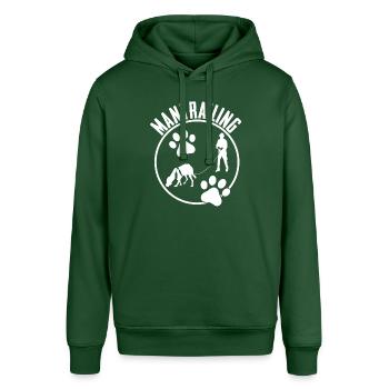 Mantrailing Chien de recherche chien traqueur - Sweat à capuche SOUNDER Stanley/Stella Unisexe - vert bouteille - Devant - Alina (178cm) & Michal (187cm)
