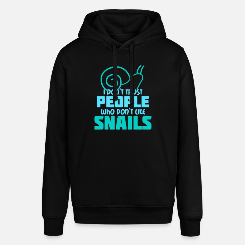 Escargots Escargots Escargot Dire Escargot - Sweat à capuche SOUNDER Stanley/Stella Unisexe - noir