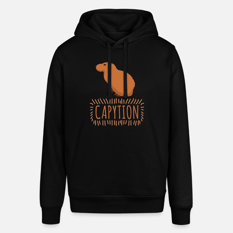 Capybara Caption Capybaras - Stanley/Stella Unisex Hoodie SOUNDER - Schwarz