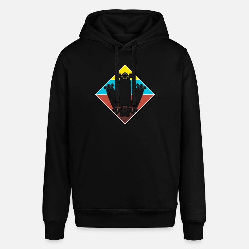 Longboard Longboarder Longboarding - Sweat à capuche SOUNDER Stanley/Stella Unisexe - noir