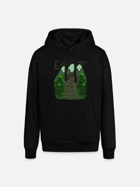 Eifel observation tower Eifeler Eifeler - Stanley/Stella SOUNDER Unisex Hoodie - black