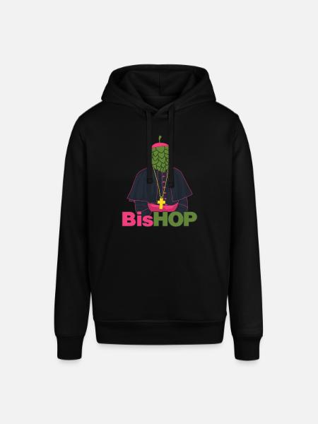 Hops Bishop Beer Brewery - Stanley/Stella SOUNDER Unisex Hoodie - black
