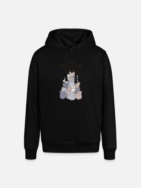Veterinary Assistant Cats Veterinarian - Stanley/Stella SOUNDER Unisex Hoodie - black