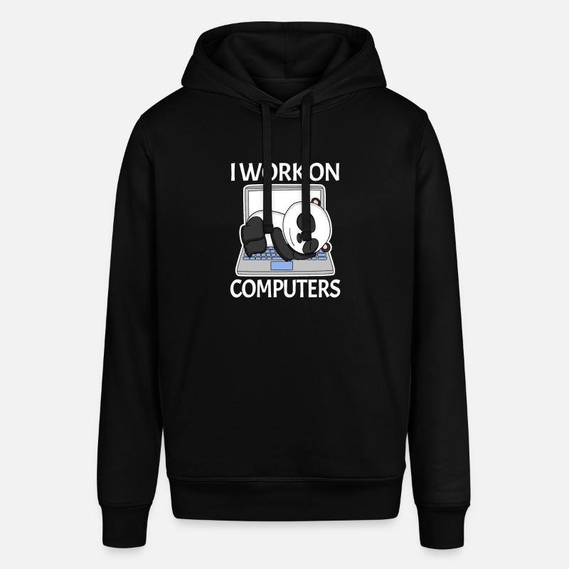 Computer Nerd Programmierer Herren Geschenk - Stanley/Stella Unisex Hoodie SOUNDER - Schwarz