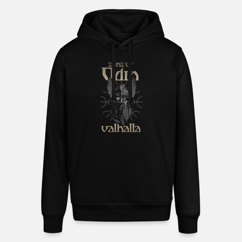 Fils d'Odin, Valhalla, Walhalla, Vikings - Sweat à capuche SOUNDER Stanley/Stella Unisexe - noir