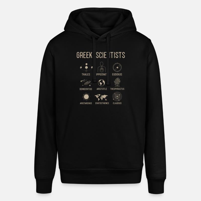 Grecs, grecs - Sweat à capuche SOUNDER Stanley/Stella Unisexe - noir