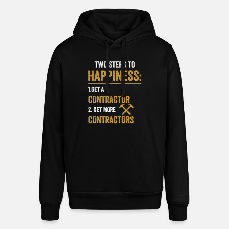 General Contractor Construction Handyman Builder - Stanley/Stella Unisex Hoodie SOUNDER - Schwarz