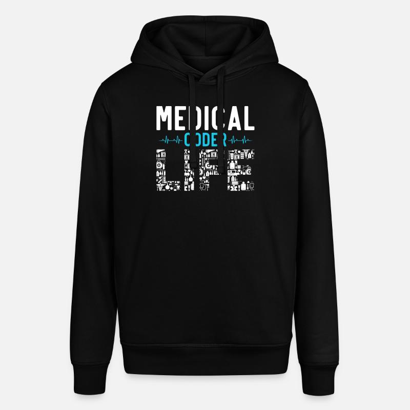 Codeur médical Programmeur médical - Sweat à capuche SOUNDER Stanley/Stella Unisexe - noir