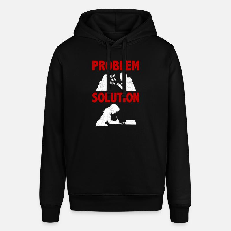 Écriture romanesque Narrative Problème Solution - Sweat à capuche SOUNDER Stanley/Stella Unisexe - noir