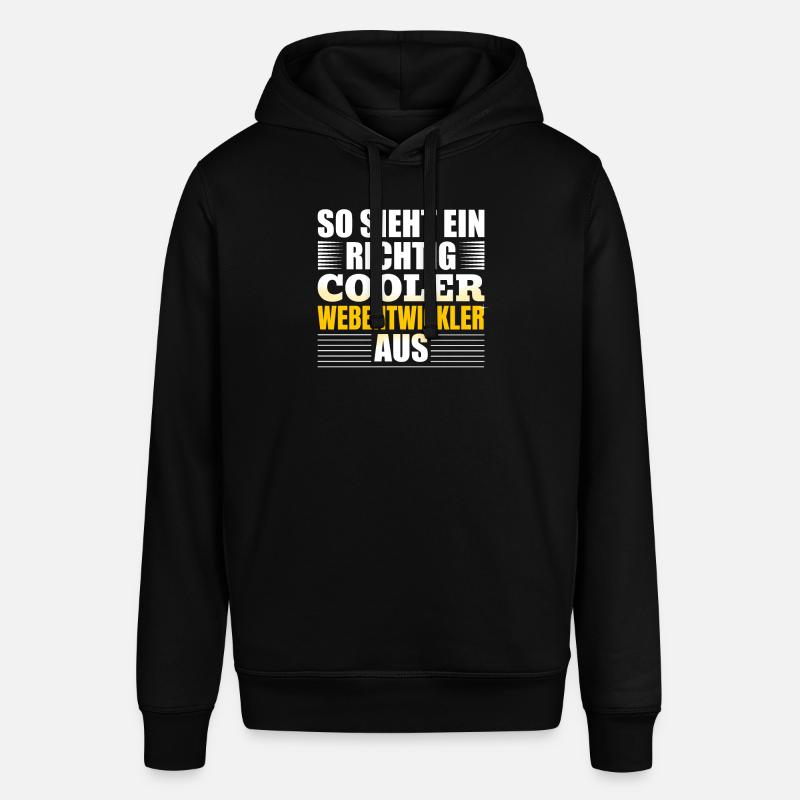 Webentwickler Programmierer Softwareentwickler - Stanley/Stella Unisex Hoodie SOUNDER - Schwarz
