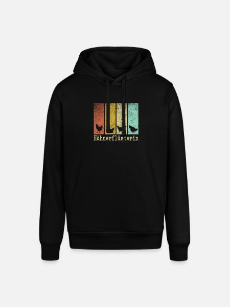Chicken Whisperer - Chicken Design - Stanley/Stella SOUNDER Unisex Hoodie - black