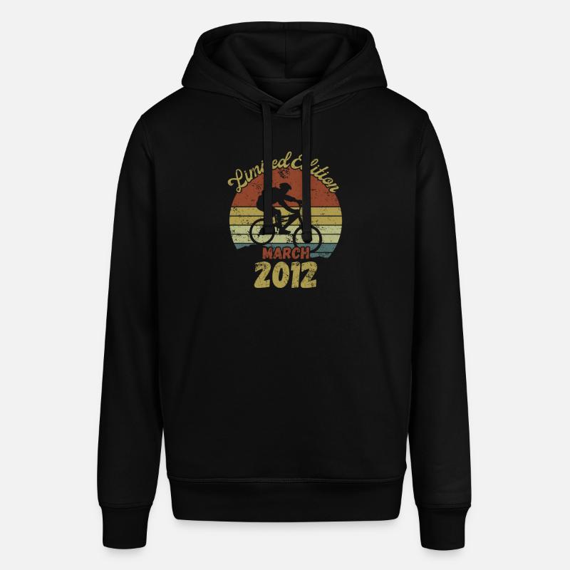 Vélo d’anniversaire Vélo Mars 2012 - Sweat à capuche SOUNDER Stanley/Stella Unisexe - noir