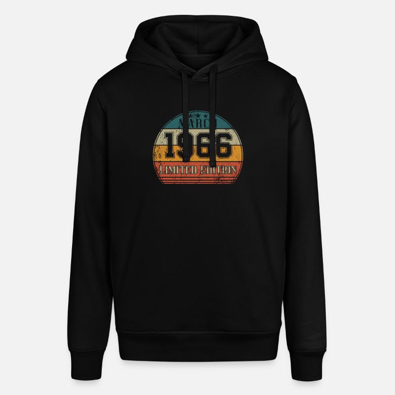 Anniversaire - Edition Limitée Mars 1966 - Sweat à capuche SOUNDER Stanley/Stella Unisexe - noir