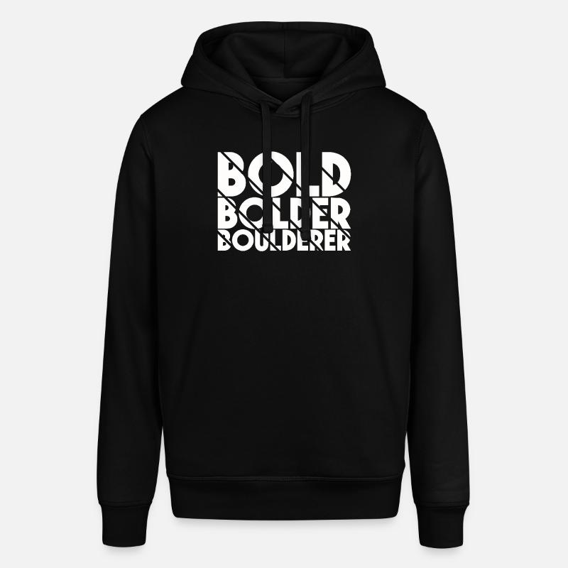 Bloc Bold Bolder Boulderer - Sweat à capuche SOUNDER Stanley/Stella Unisexe - noir