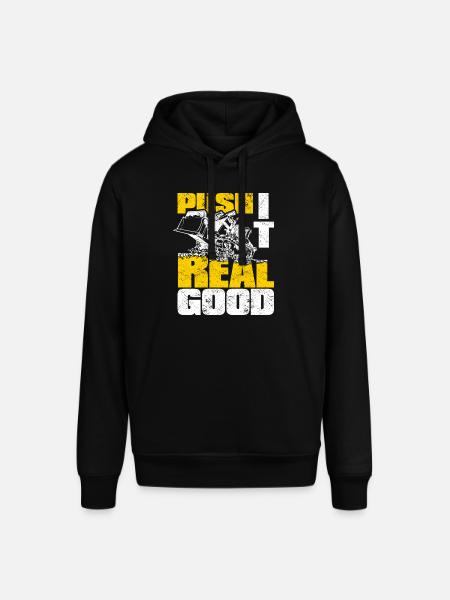 Bulldozer Planierraupe - Stanley/Stella Unisex Hoodie SOUNDER - Schwarz