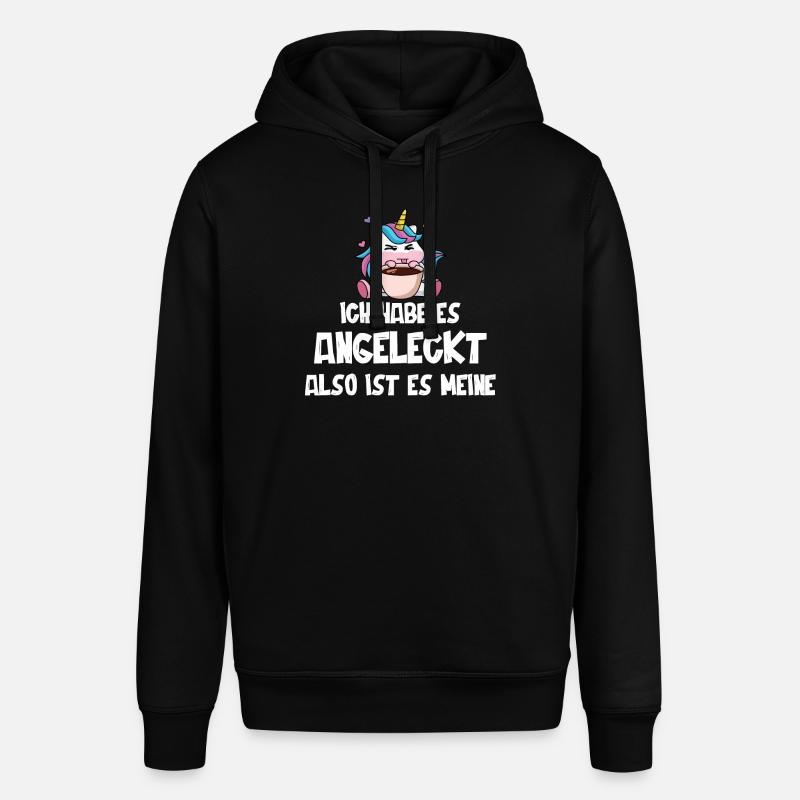 Einhorn, Lustiger Einhörner Spruch - Stanley/Stella Unisex Hoodie SOUNDER - Schwarz