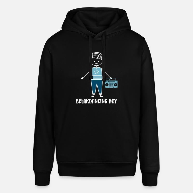Breakdance Breakdancer Breakdancing - Stanley/Stella Unisex Hoodie SOUNDER - Schwarz