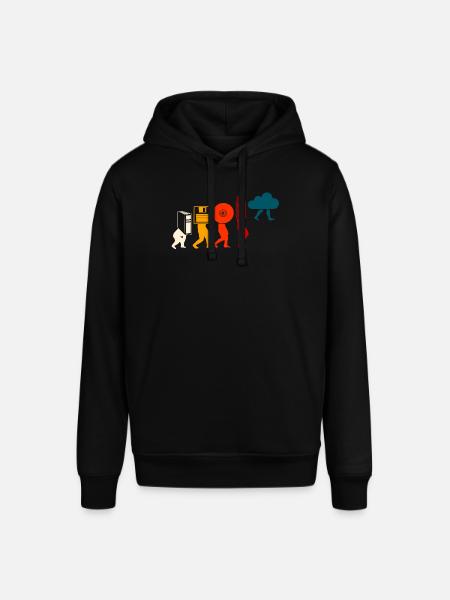 Évolution du programmeur Cloud. - Sweat à capuche SOUNDER Stanley/Stella Unisexe - noir