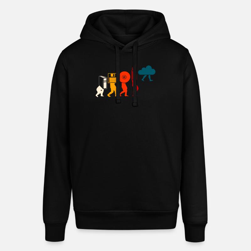Cloud Programmer Evolution. - Stanley/Stella Unisex Hoodie SOUNDER - Schwarz