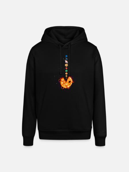 Solar System, Solar Planets, Astrology - Stanley/Stella SOUNDER Unisex Hoodie - black