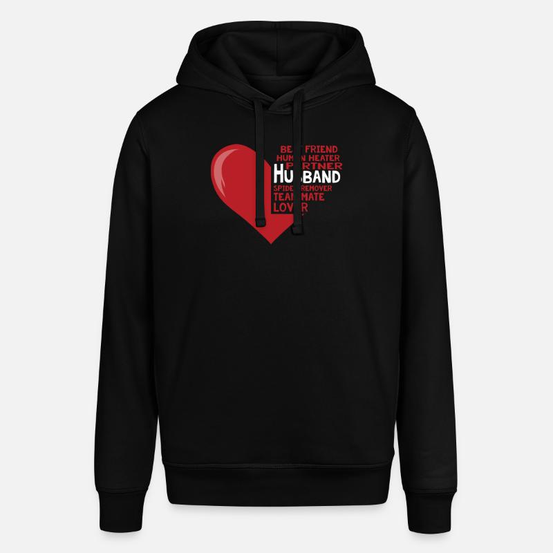 Ehemann, Bester Freund, Partner, Teamkollege - Stanley/Stella Unisex Hoodie SOUNDER - Schwarz