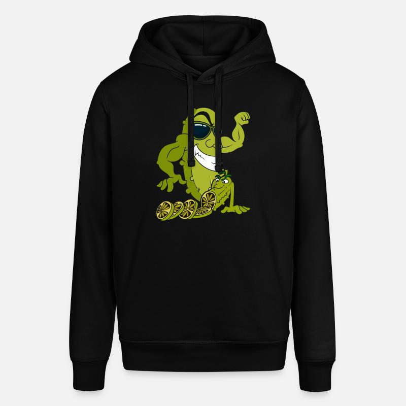 Concombre - Sweat à capuche SOUNDER Stanley/Stella Unisexe - noir