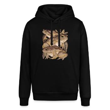 Frog Toad - Stanley/Stella SOUNDER Unisex Hoodie - black - Front - Alina (178cm) & Michal (187cm)