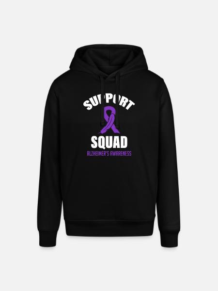 Alzheimer's Awareness Squad - Stanley/Stella SOUNDER Unisex Hoodie - black