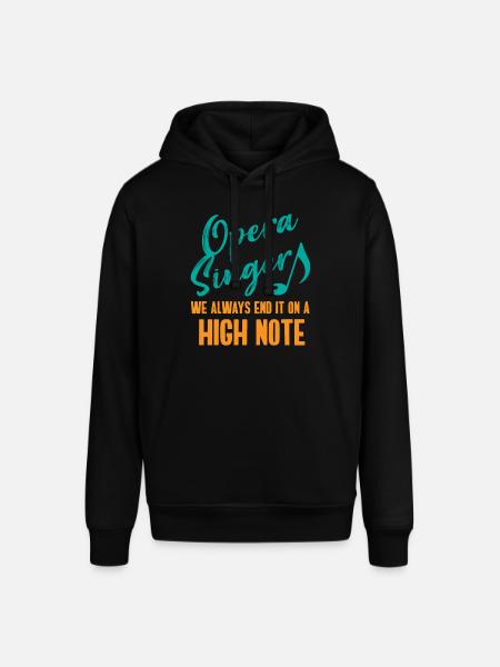 Opera singer, voice, opera - Stanley/Stella SOUNDER Unisex Hoodie - black