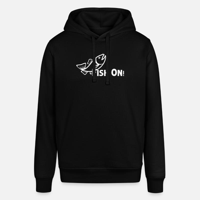 Pêcher sur - - Sweat à capuche SOUNDER Stanley/Stella Unisexe - noir
