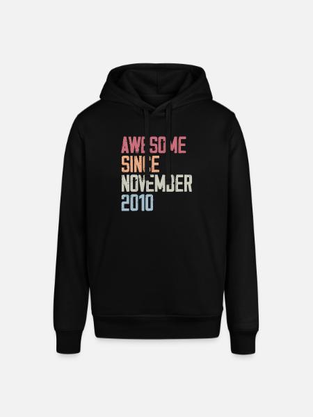 Birthday gift in November 2010 - Stanley/Stella SOUNDER Unisex Hoodie - black