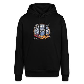 Scuba Tauchen Taucher Tauchsport - Stanley/Stella Unisex Hoodie SOUNDER - Schwarz - Vorne - Alina (178cm) & Michal (187cm)