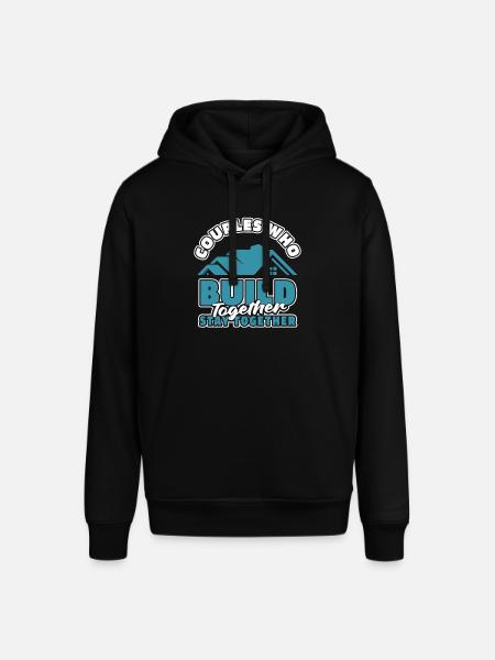 Architect Architecture Couple - Stanley/Stella SOUNDER Unisex Hoodie - black
