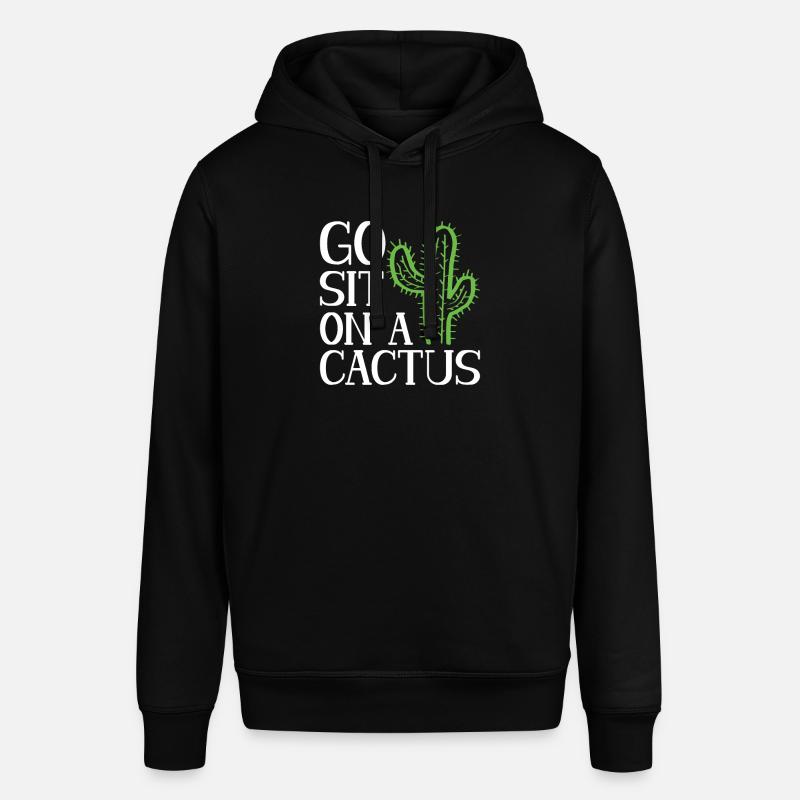Jardin de cactus - Sweat à capuche SOUNDER Stanley/Stella Unisexe - noir