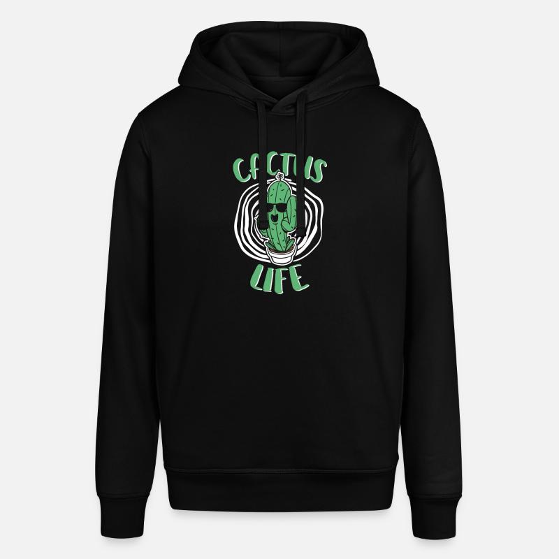 Jardin de cactus - Sweat à capuche SOUNDER Stanley/Stella Unisexe - noir